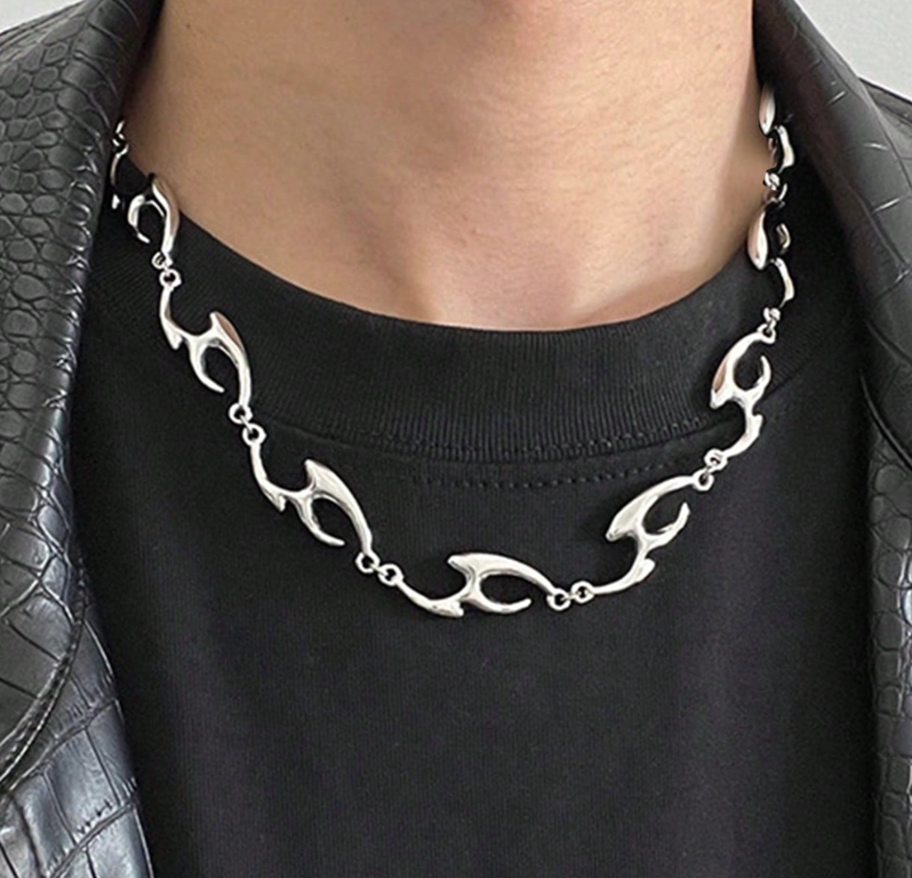 mens irregular Necklace